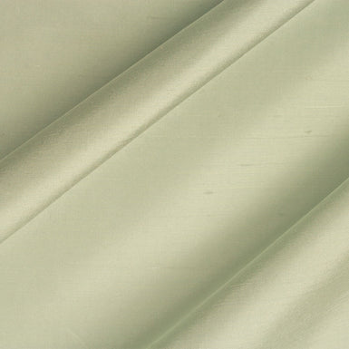 Pale Mint Green Powerloom Silk Dupion