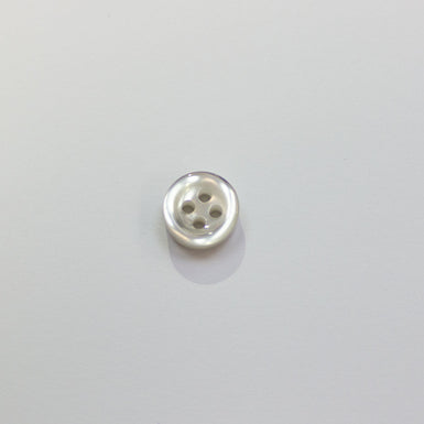 Pale Grey Pearlised Shirting Button