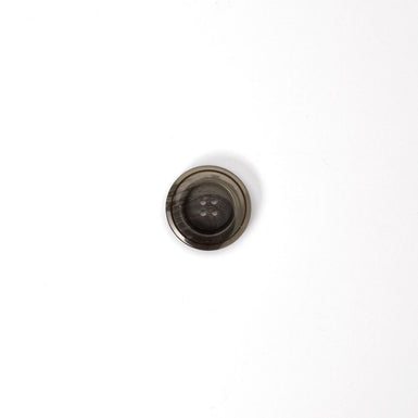 Large Dark Taupe Round Button