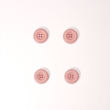Baby Pink Thick Round Button