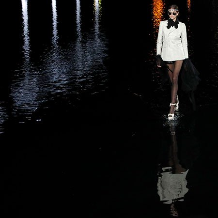 Glamour, Sequins & All Of The Black: Saint Laurent RTW '19