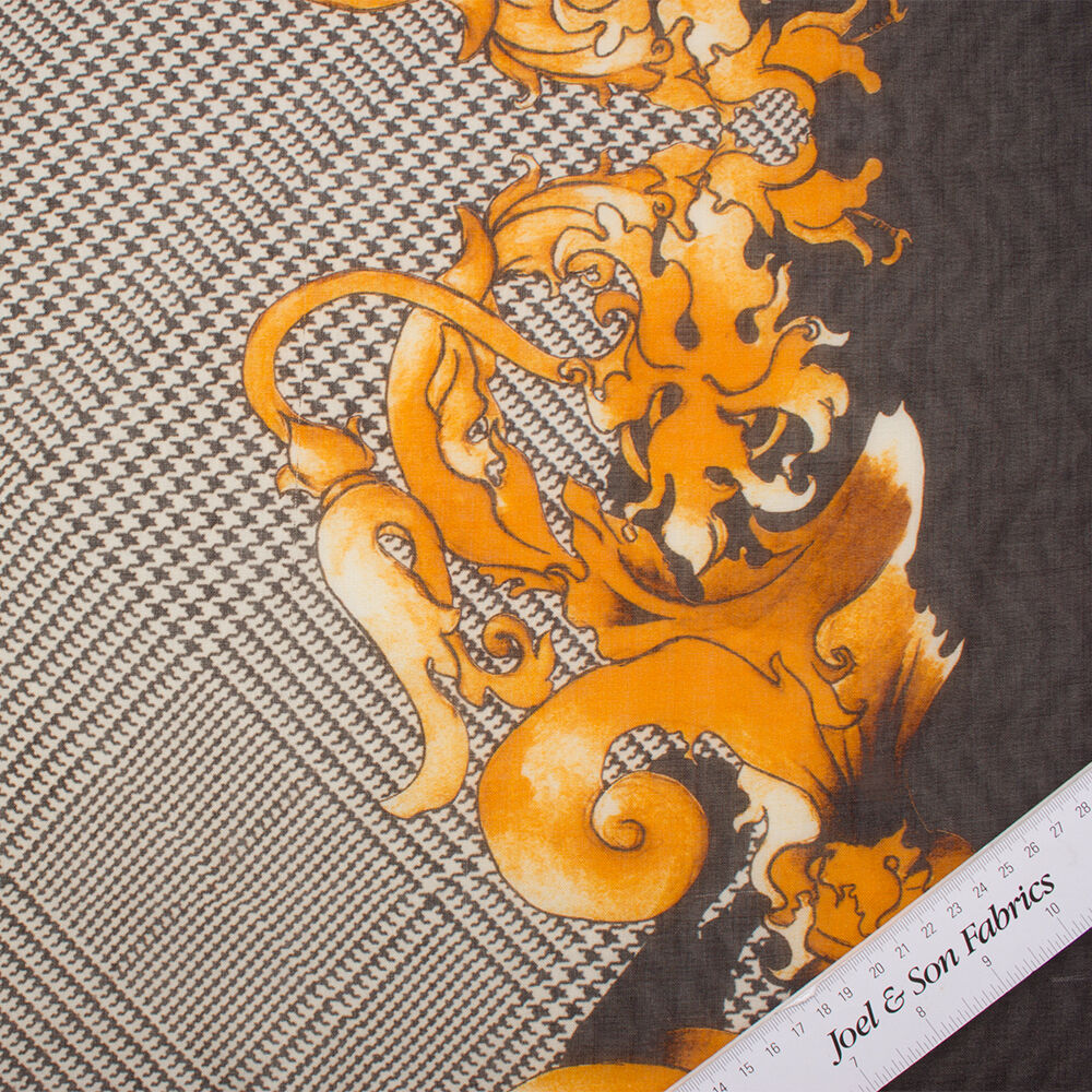 Prince of Wales Printed Wool