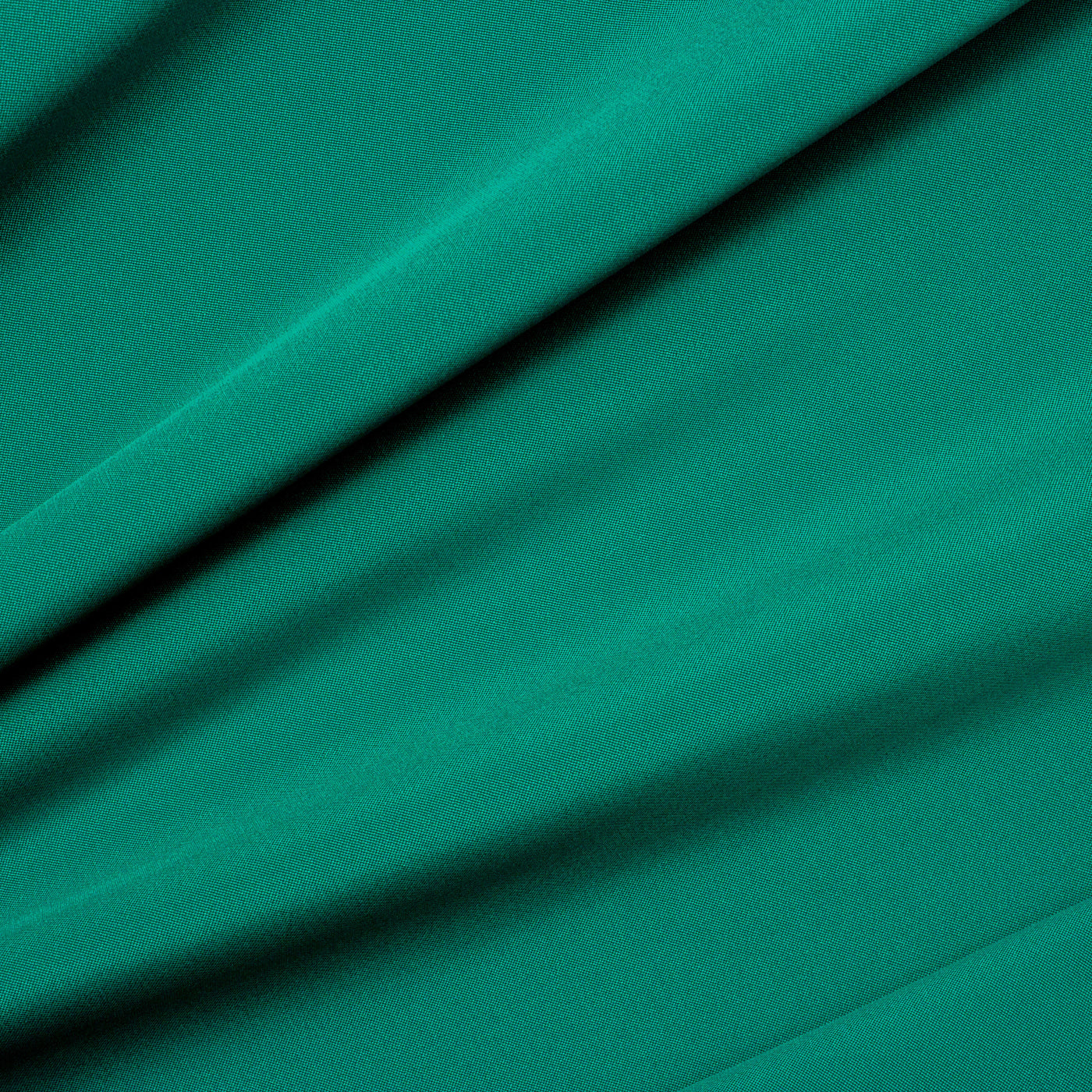 Green Silk Marocain Crêpe