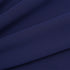 Deep Blue Silk Marocain Crêpe