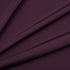 Deep Plum Silk Marocain Crêpe