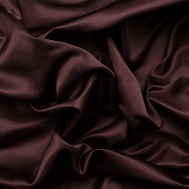 Dark Grey Silk Duchess Satin Fabric main image 1