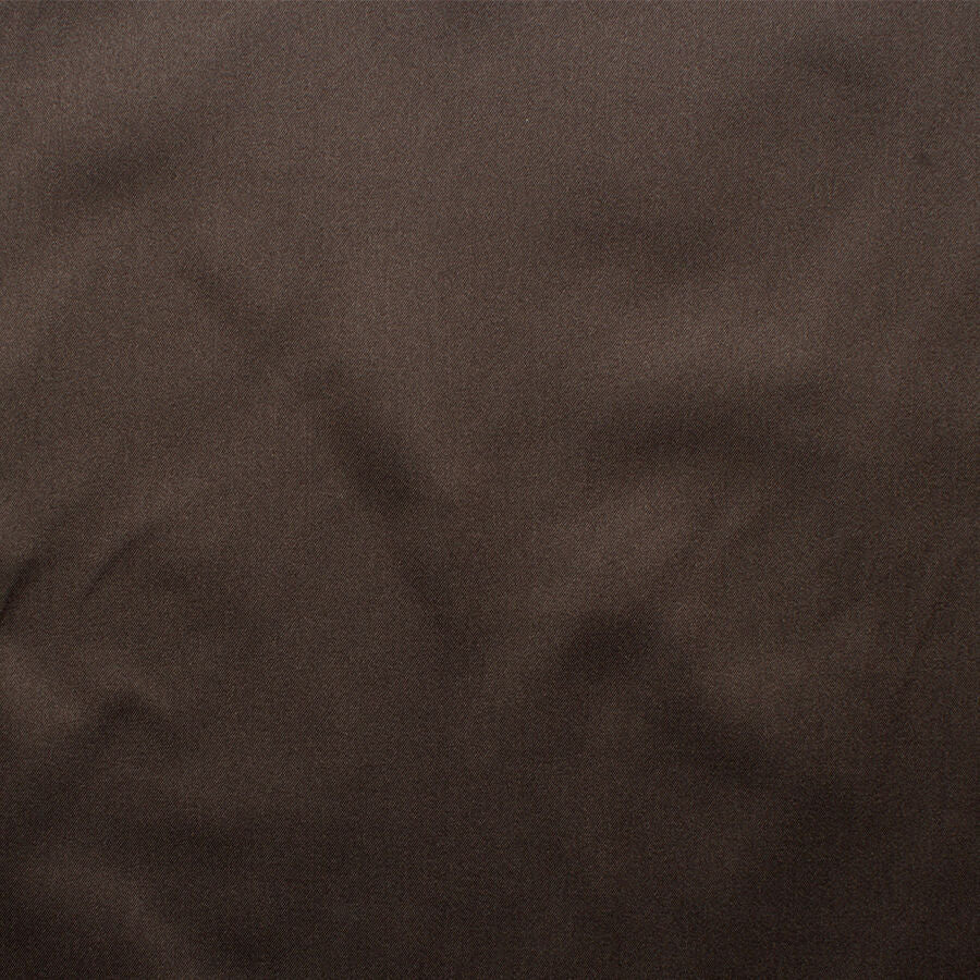 Dark Brown Duchess Silk Satin