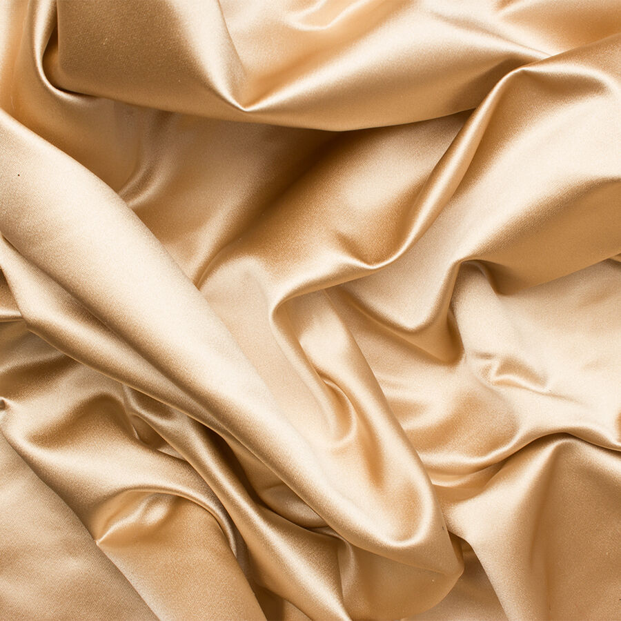 Champagne Silk Duchess Satin