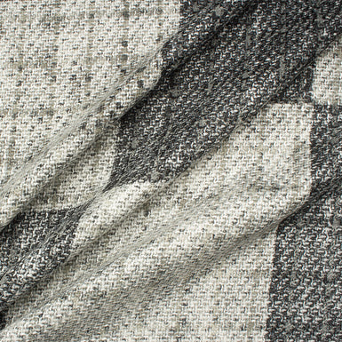 Grey/Brown Patchwork Wool Knit