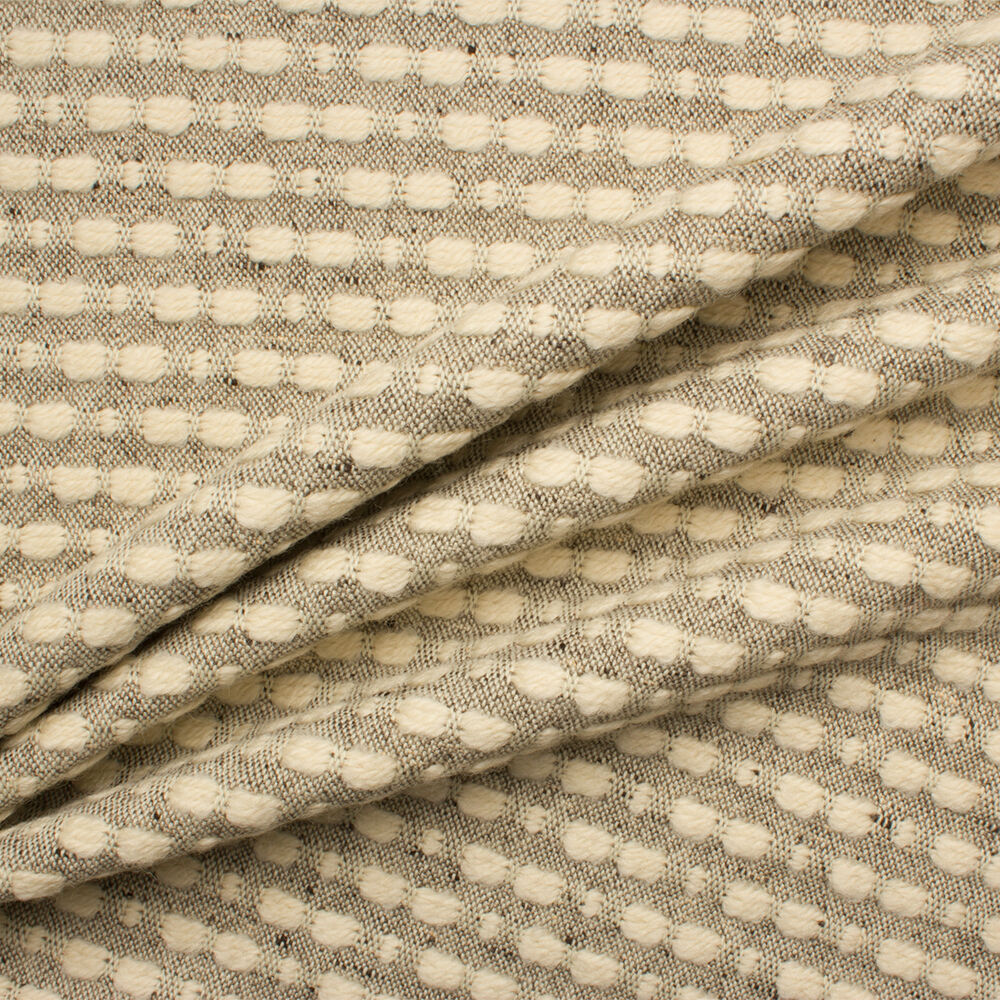 Brown/Cream Woven Bouclé