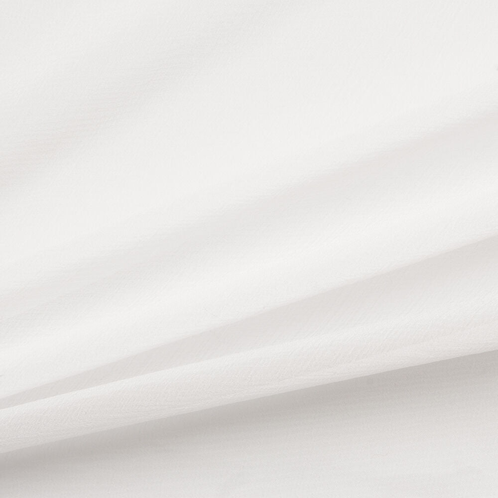 Snow White Silk Chiffon