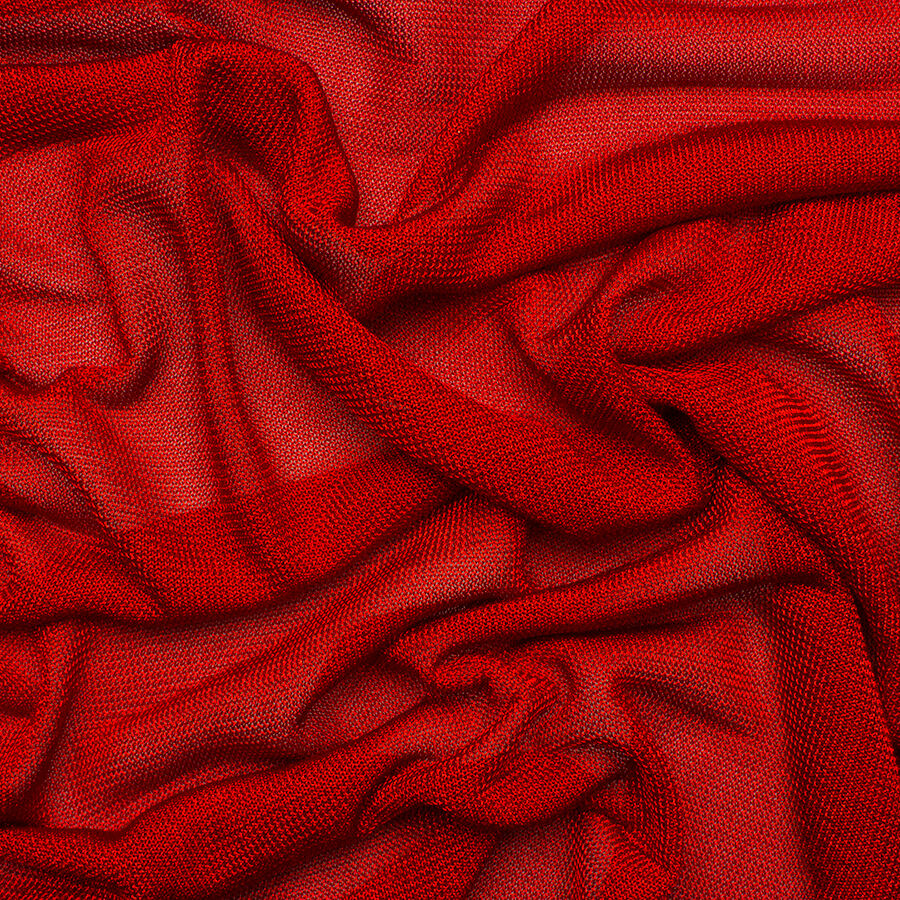 Red Metallic Chain Mail