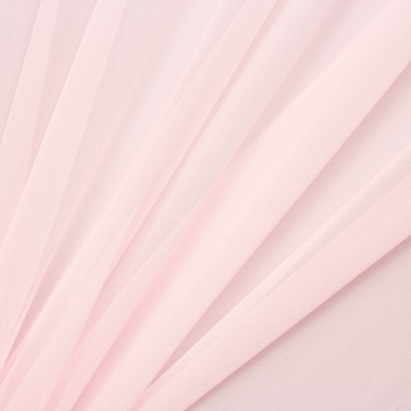 Baby Pink Silk Chiffon