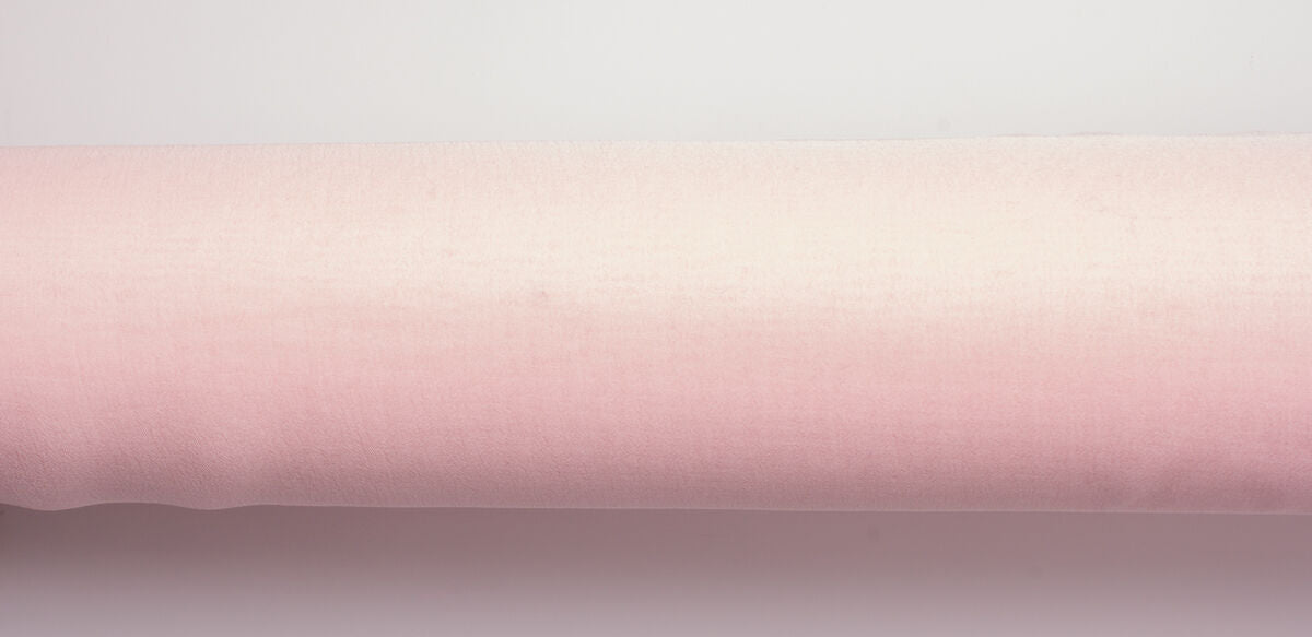 Baby Pink Silk Chiffon