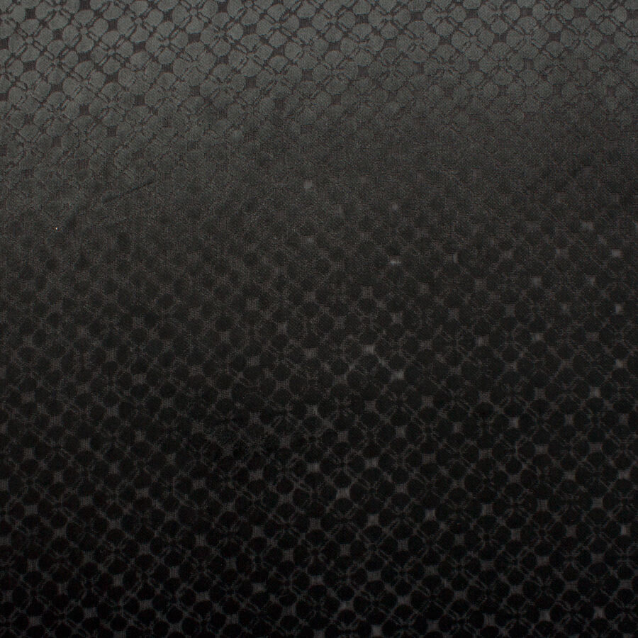 Black Velvet Jacquard