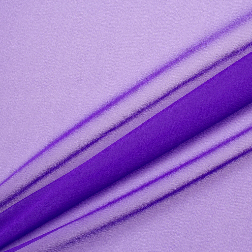 Violet Silk Chiffon