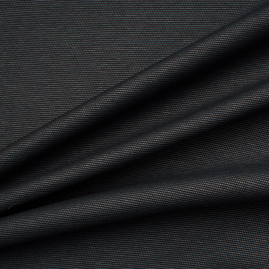 Black Pinhead Polyester | Luxurious Material