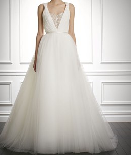 Off-White Polyamide Tulle