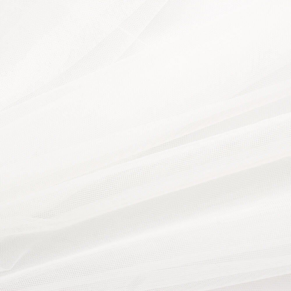 Off-White Polyamide Tulle