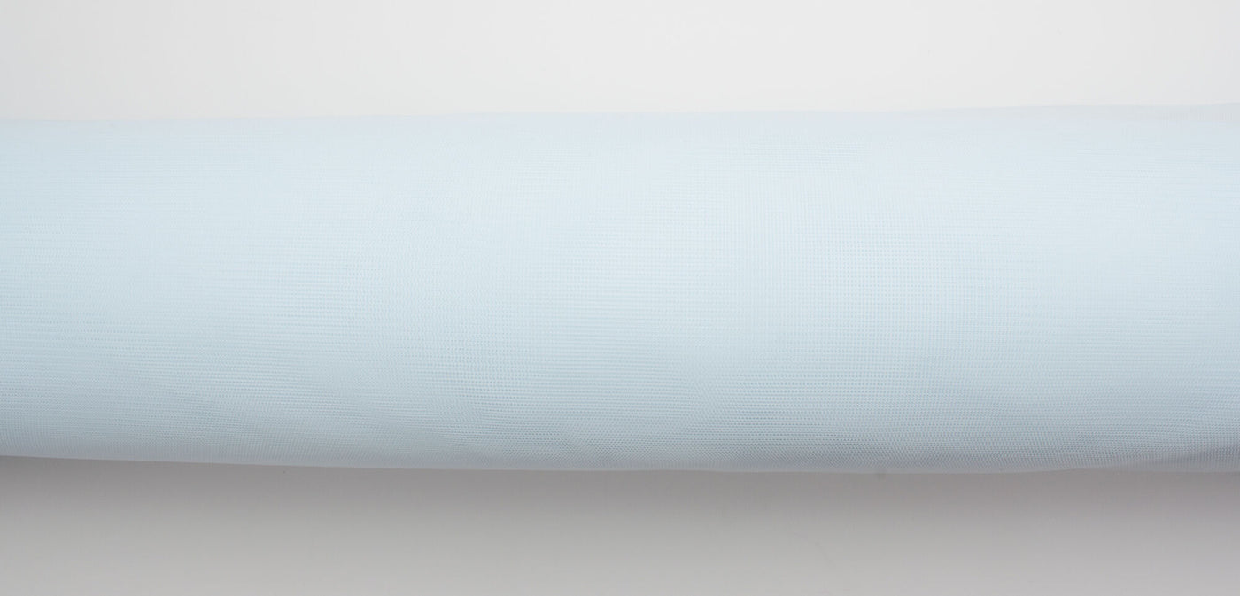 Soft Blue Polyamide Tulle
