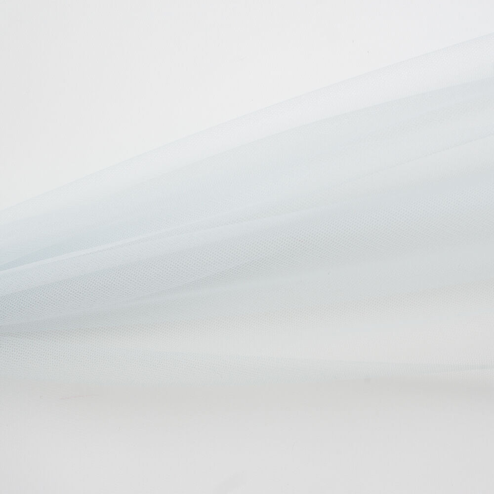 Soft Blue Polyamide Tulle