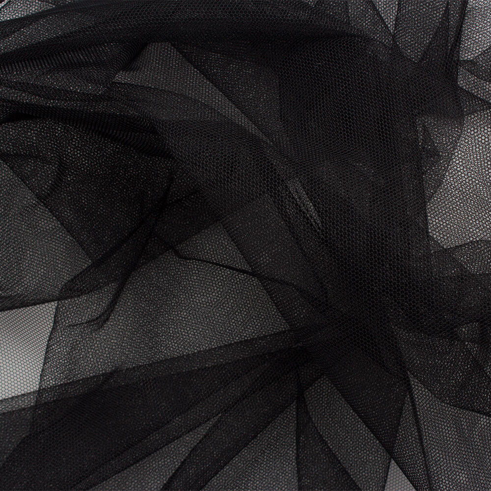 Black Polyamide Tulle