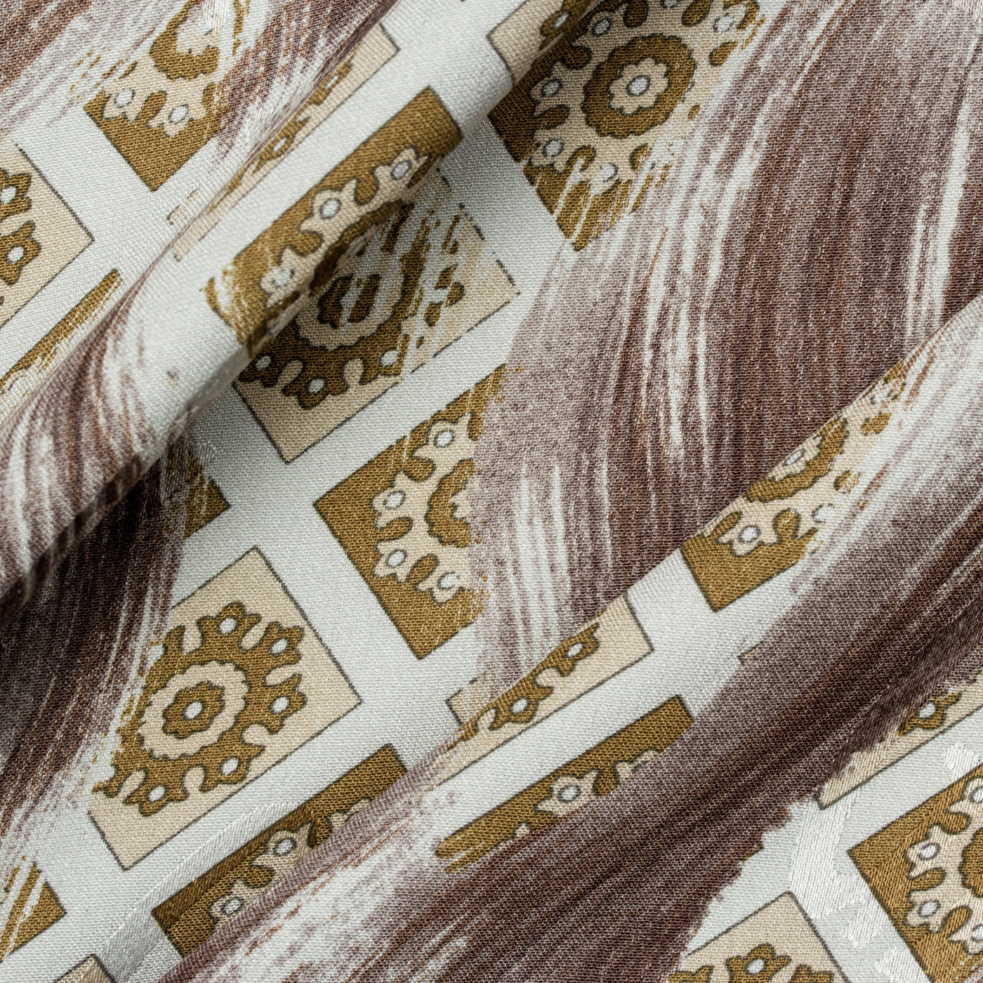 Printed Silk Jacquard