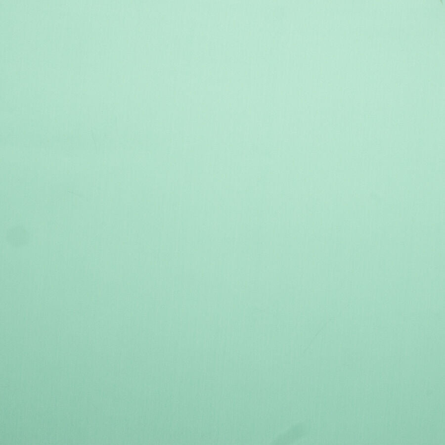 Teal Green Satinised Silk Organza