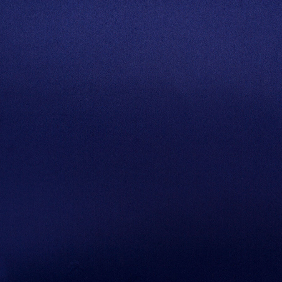 French Navy Blue Silk Satin