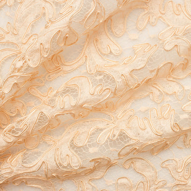 Buttercream Heavy Corded Lace