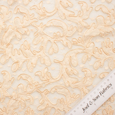 Buttercream Heavy Corded Lace