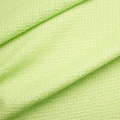 Mint Green Wool Bouclé