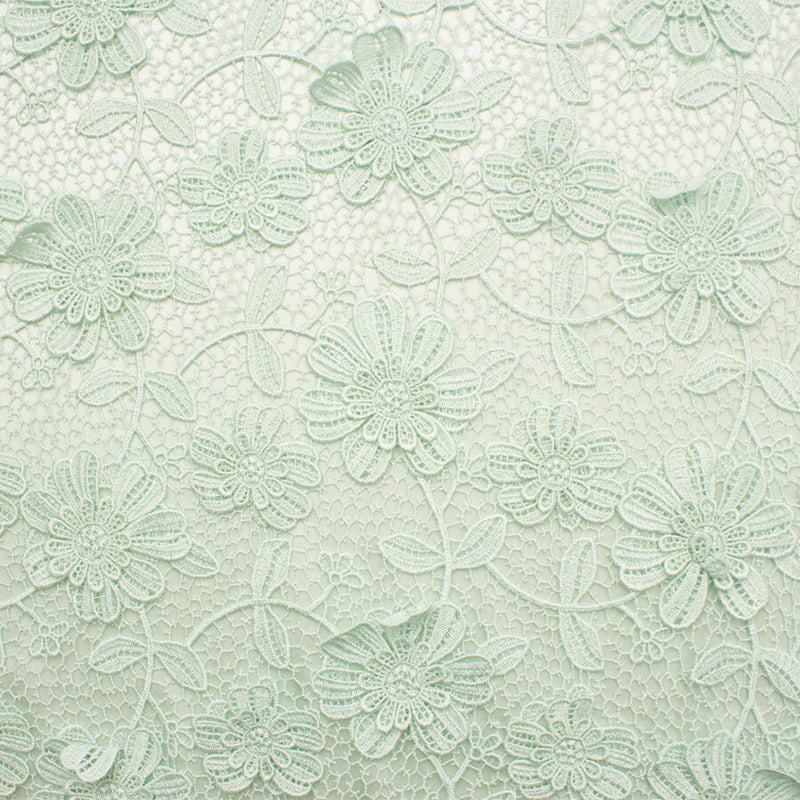 Soft Mint Green Lace