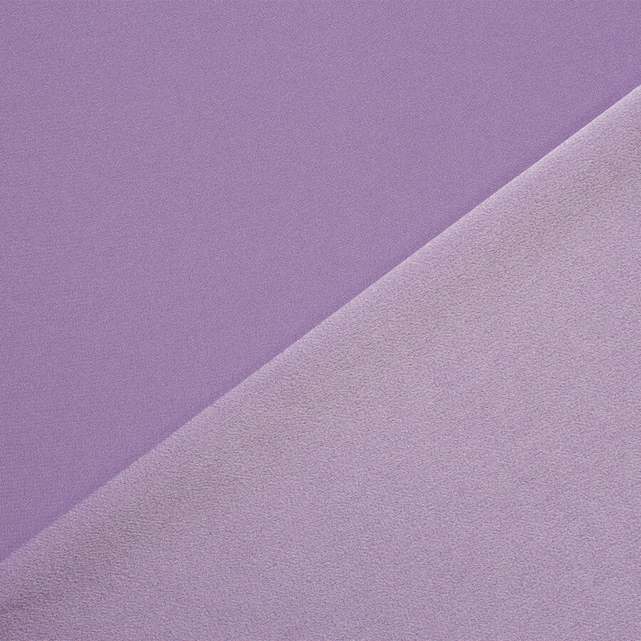 Lavender Satin Backed Crêpe