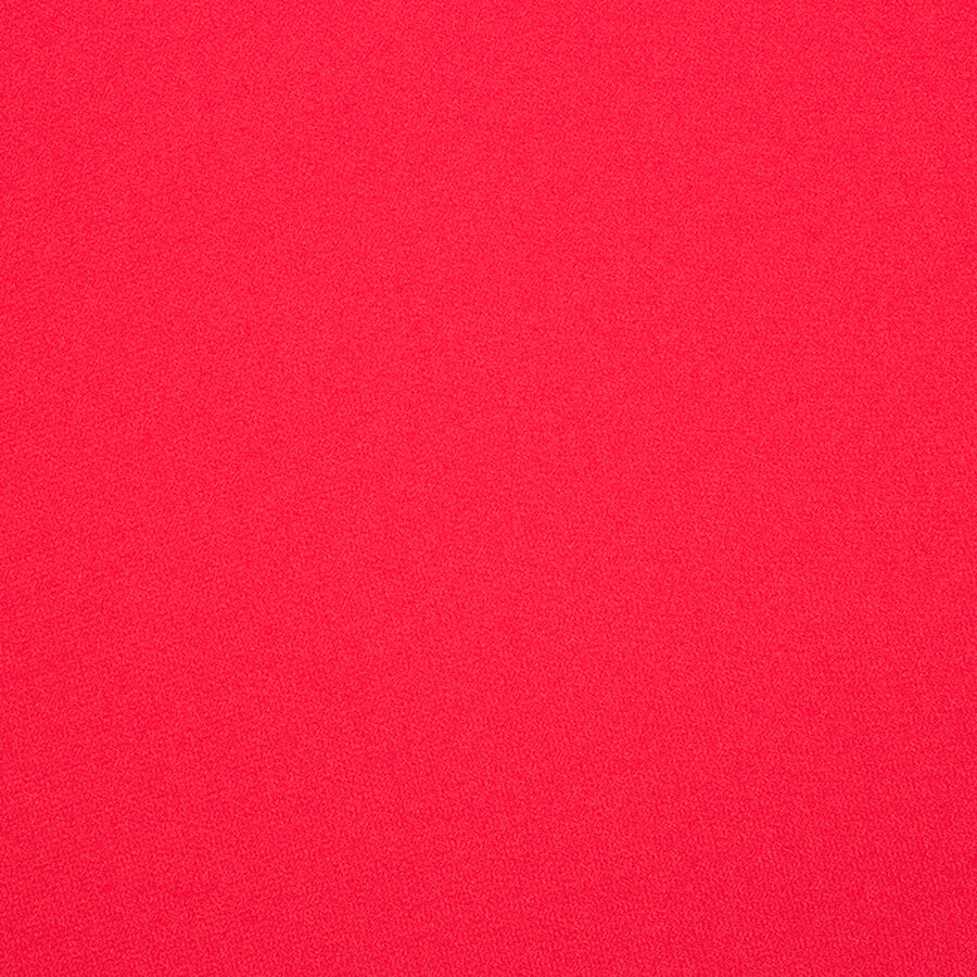 Bright Coral Pink Satin Backed Crêpe