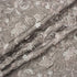 Silver Grey Floral Embroidered Cloqué