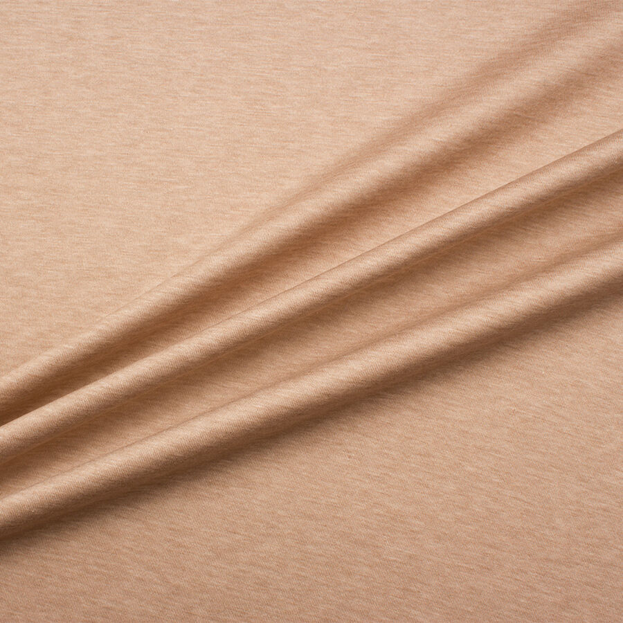 Soft Beige Shot Cotton Jersey