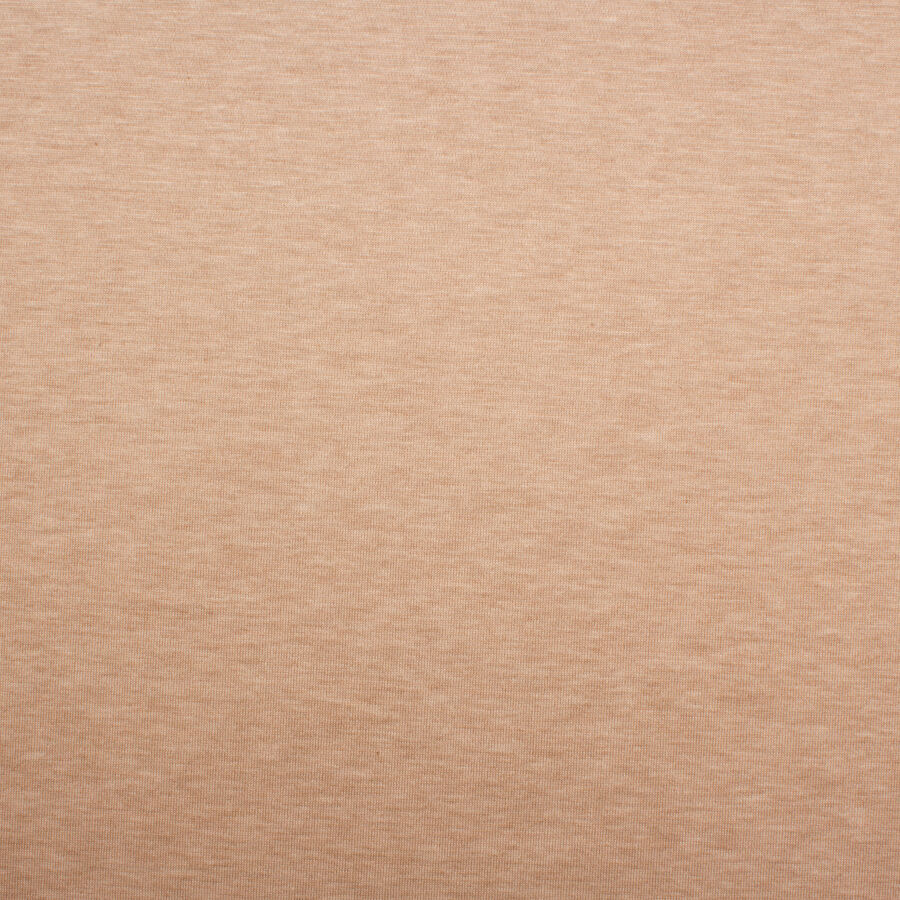 Soft Beige Shot Cotton Jersey