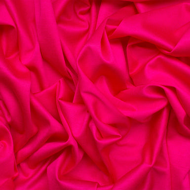 Shocking Pink Cotton Jersey