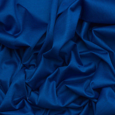 Dark Royal Blue Cotton Jersey