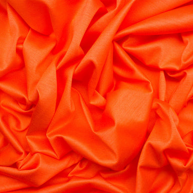 Bright Orange Cotton Jersey