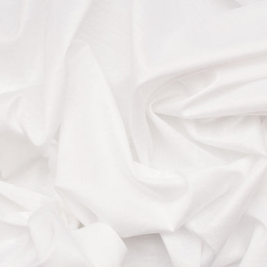 Pure White Cotton Jersey