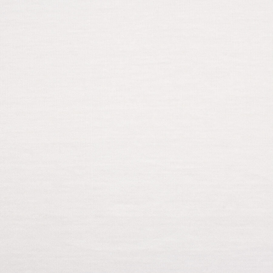 Pure White Cotton Jersey