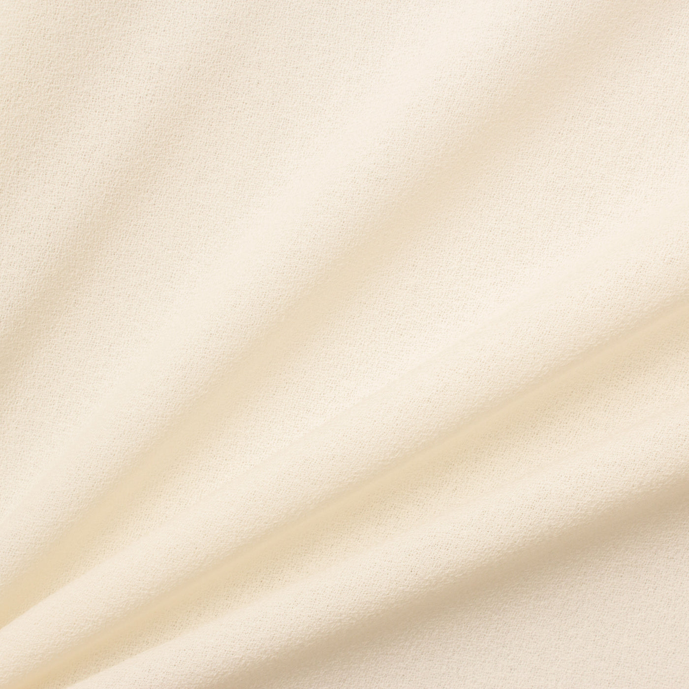 Ivory Single Wool Crêpe