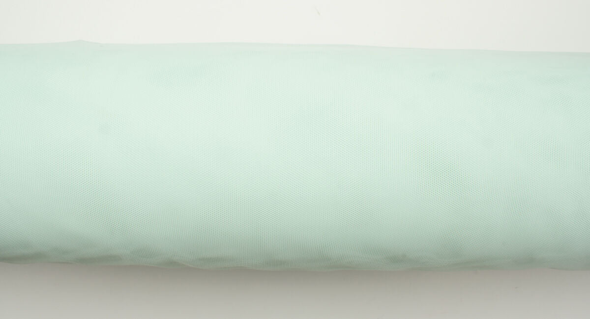 Soft Mint Green Polyamide Tulle