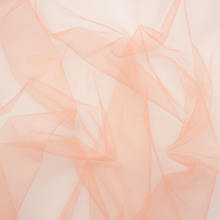 Peach Illusion Tulle