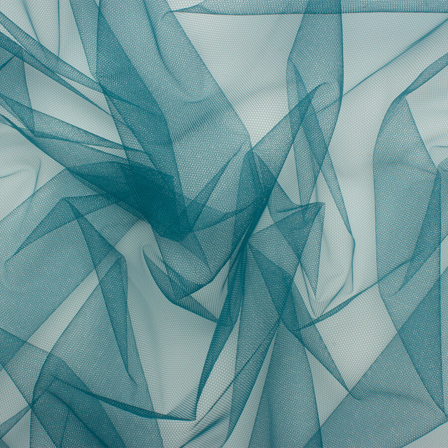 Pale Teal Green Illusion Tulle