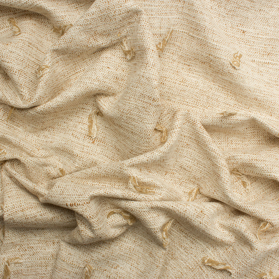 Oatmeal Silk Matka Tweed (A 2.25m Piece)