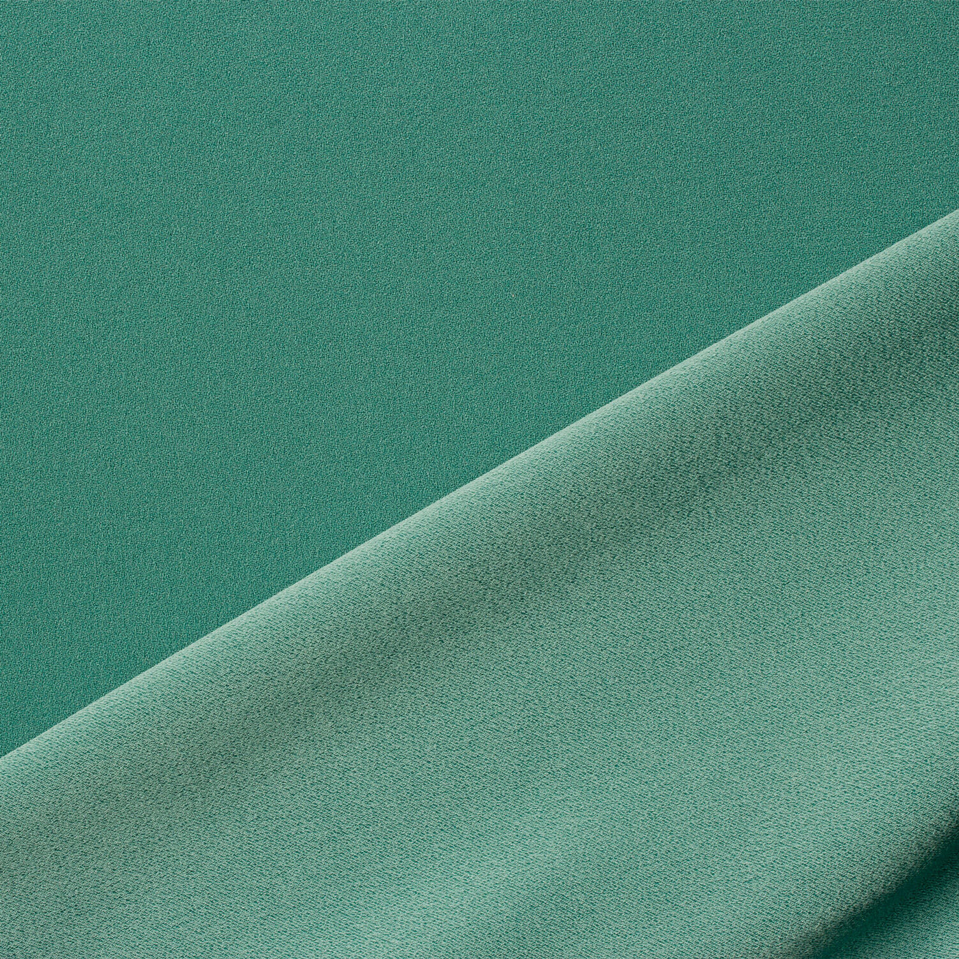 Sea Green Satin Backed Crêpe