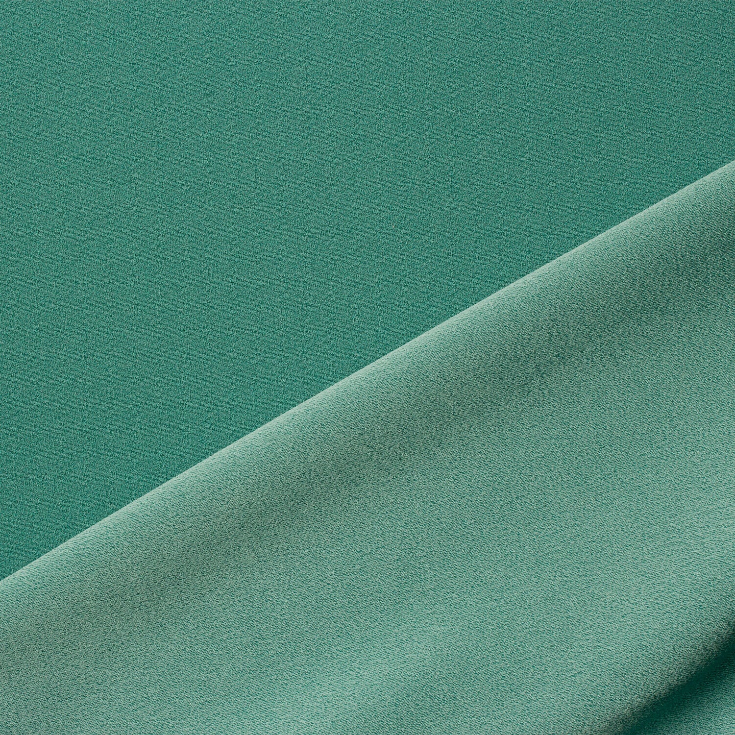 Sea Green Satin Backed Crêpe